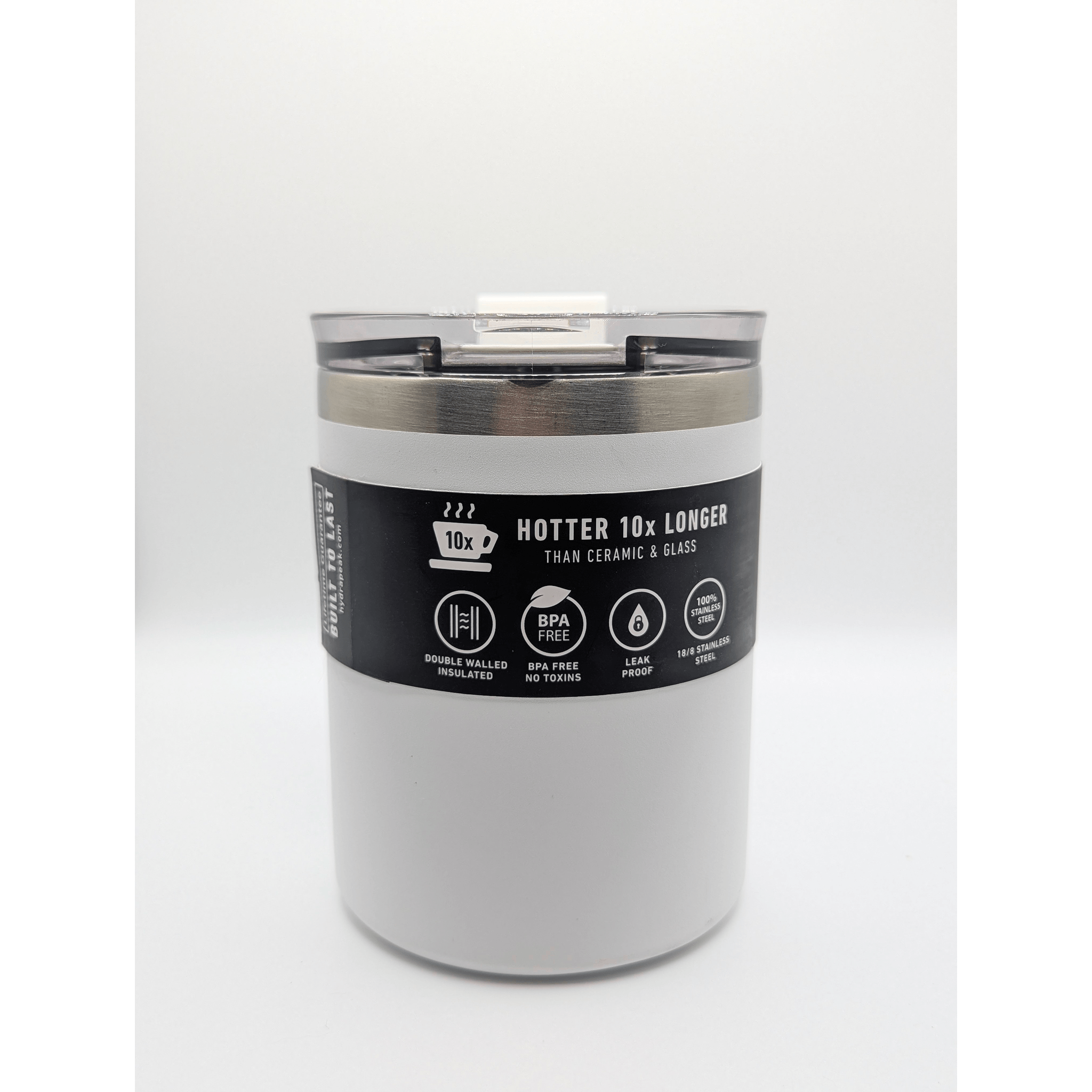Hydrapeak Taza térmica 14 oz blanca 4