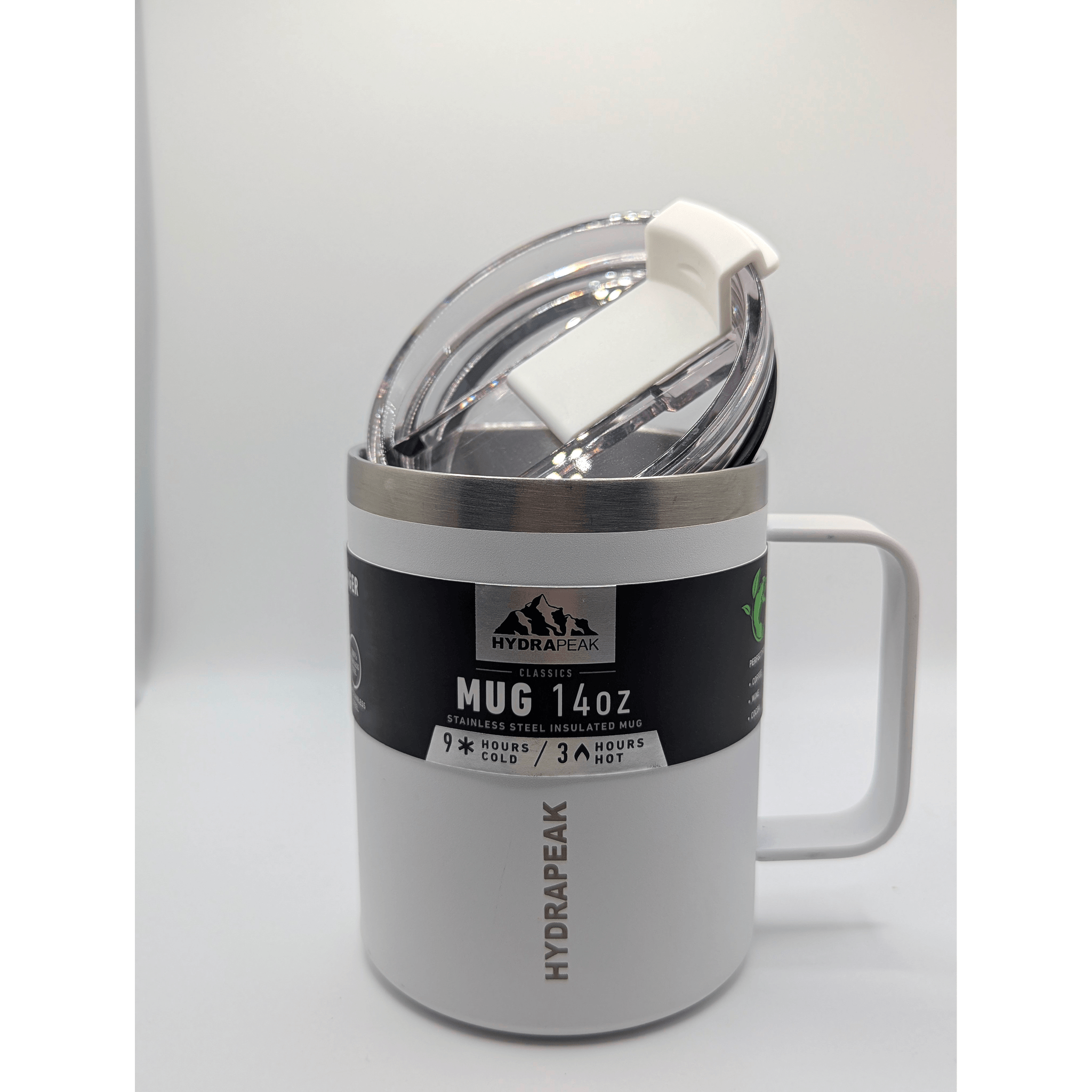 Hydrapeak Taza térmica 14 oz blanca 2