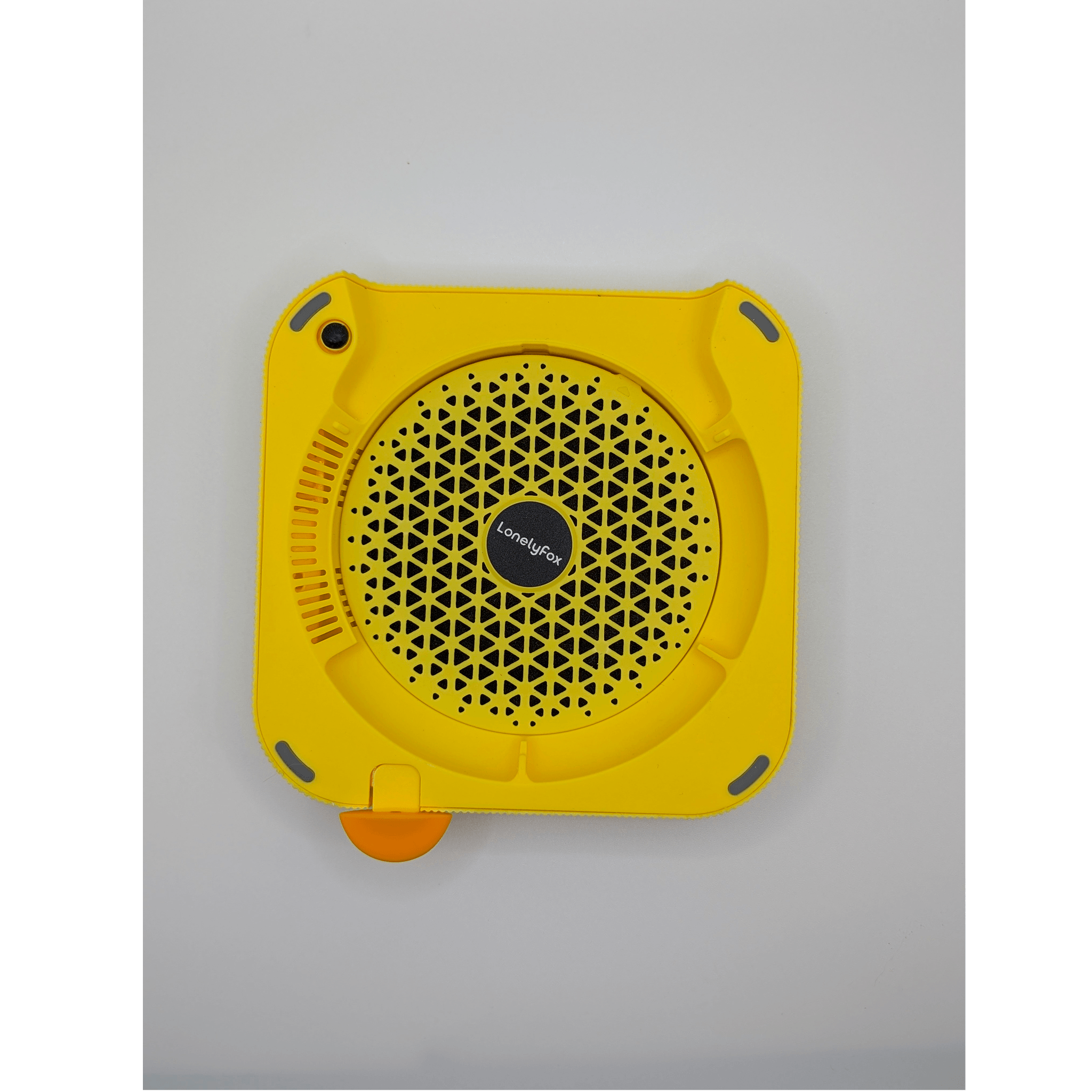 Lonelyfox Soporte Mac mini M4 amarillo